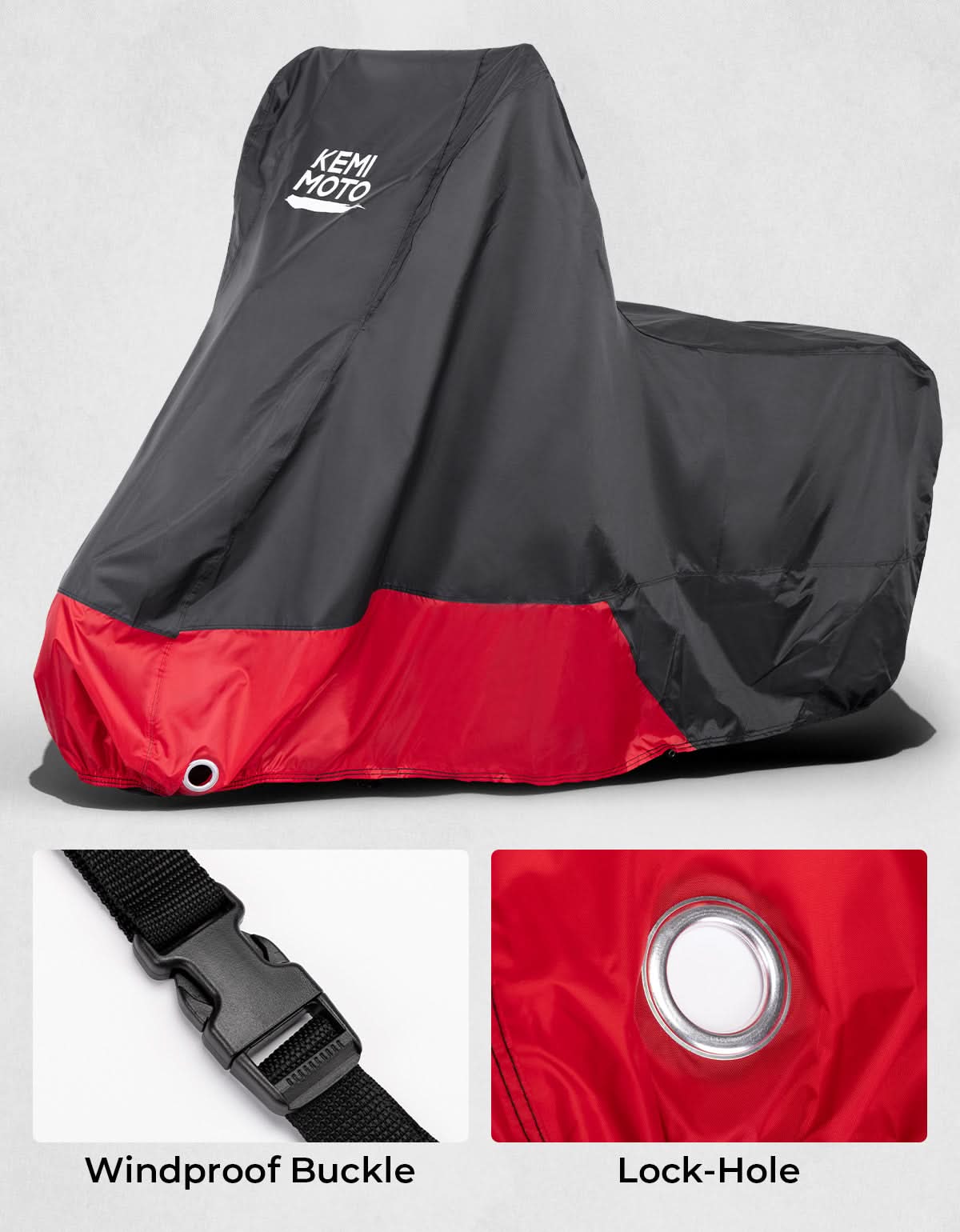 Photo of Weatherproof Motorcycle Cover for CT125 Trail 125 2021-2025 by Kemimoto - Premium for UTVs / Side by Sides