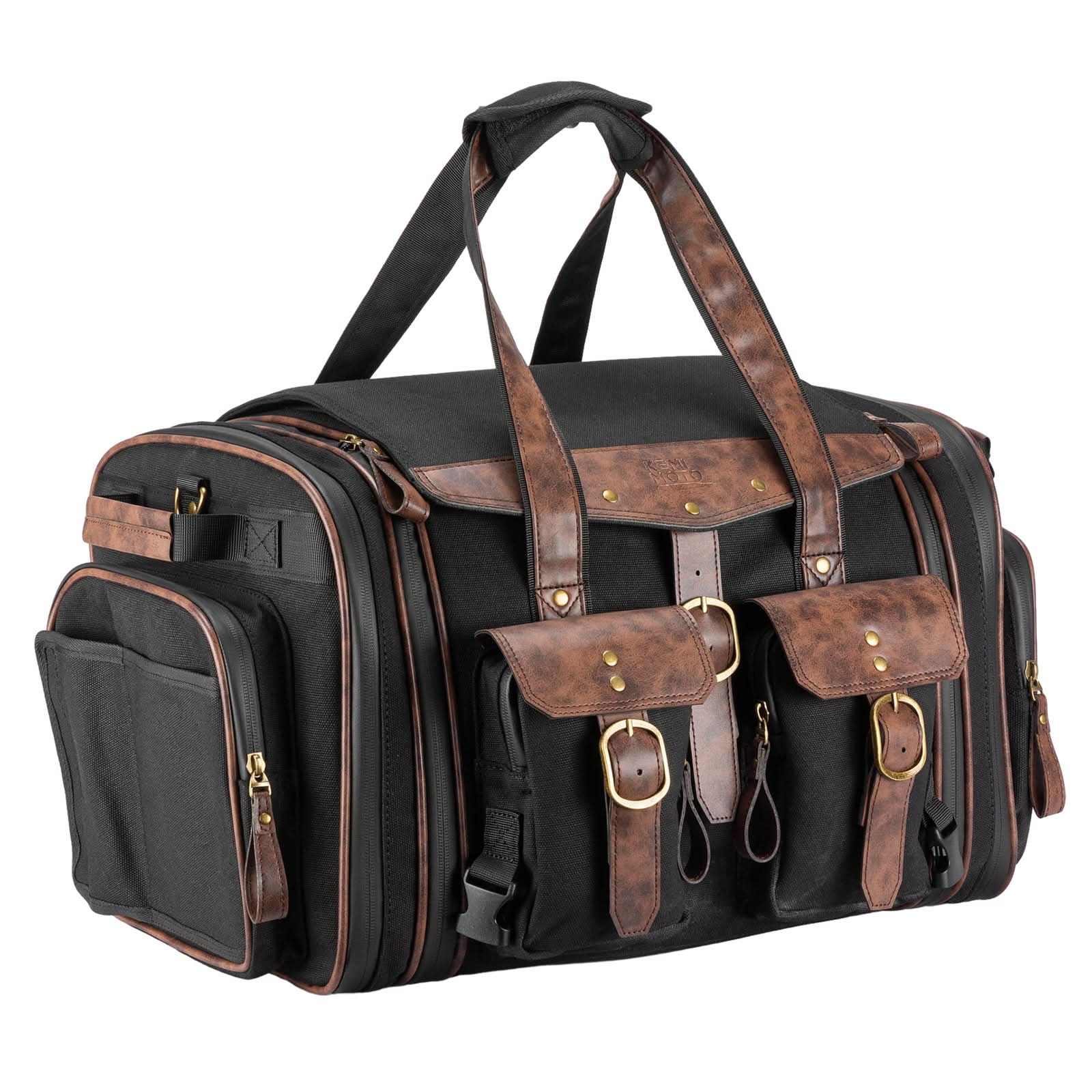 Photo of Motorcycle Tail Bag, 60L Expandable Bag Luggage by Kemimoto - Premium for UTVs / Side by Sides
