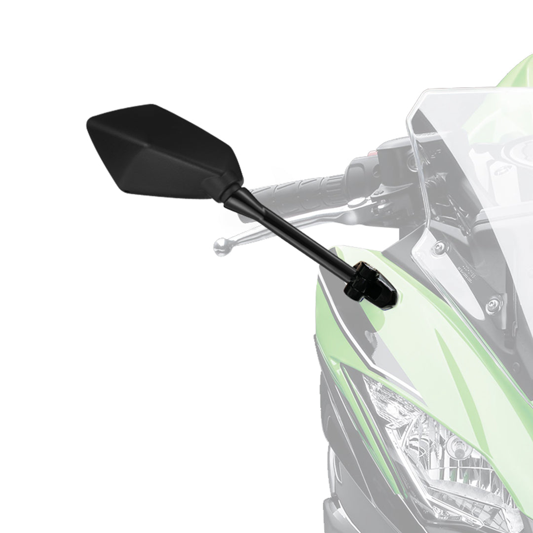 Photo of Motorcycle Mirrors Rear View for Ninja 650R by Kemimoto - Premium for UTVs / Side by Sides