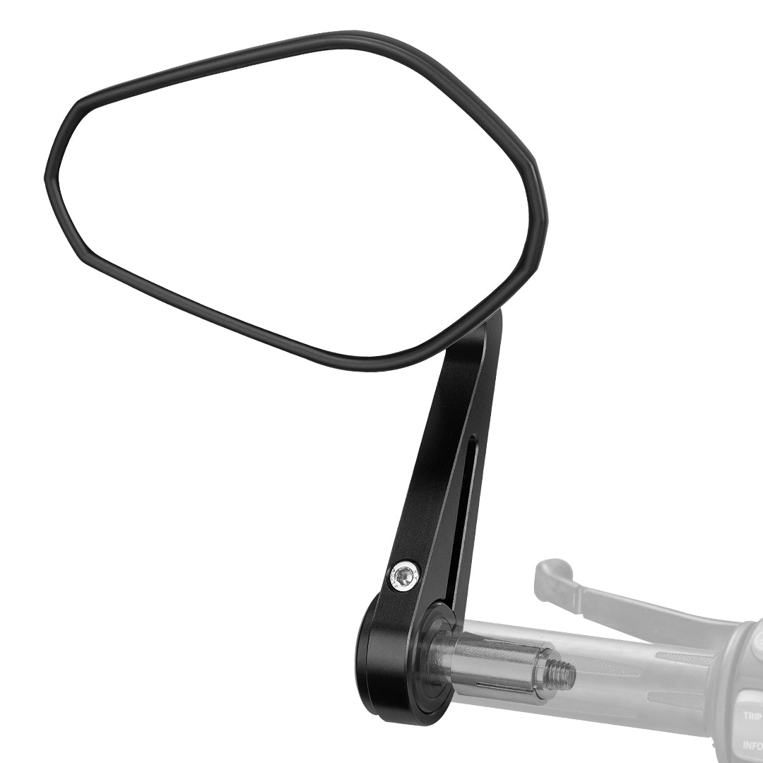 Photo of Motorcycle Bar End Mirrors for Sportster, Softail, Dyna, Road King by Kemimoto - Premium for UTVs / Side by Sides