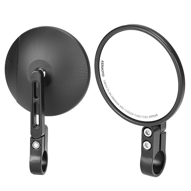 Photo of Motorcycle Rear View Mirror, CNC Aluminum Bar for 22mm or 25.4mm by Kemimoto - Premium for UTVs / Side by Sides