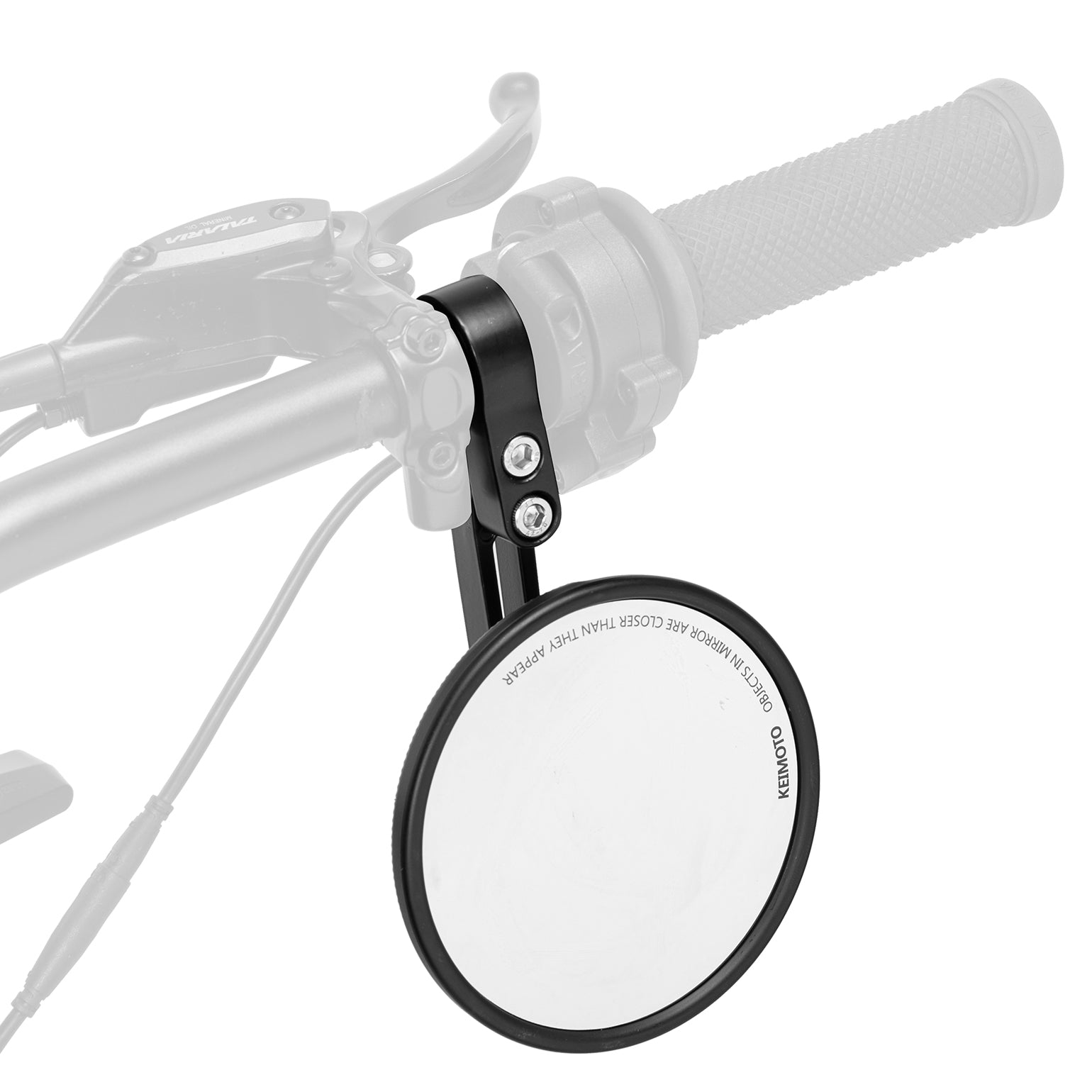 Photo of Motorcycle Rear View Mirror, CNC Aluminum Bar for 22mm or 25.4mm by Kemimoto - Premium for UTVs / Side by Sides