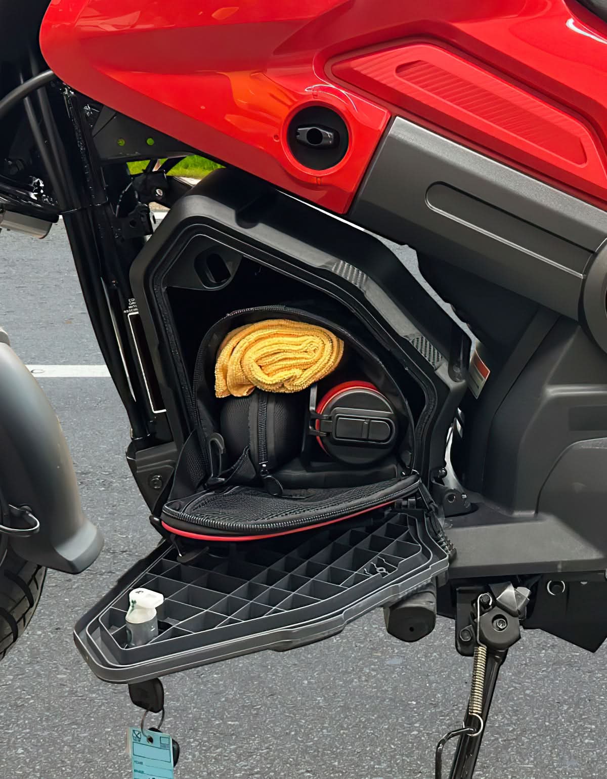 Photo of Under Seat Storage Bag for Navi 2022-2025 by Kemimoto - Premium for UTVs / Side by Sides