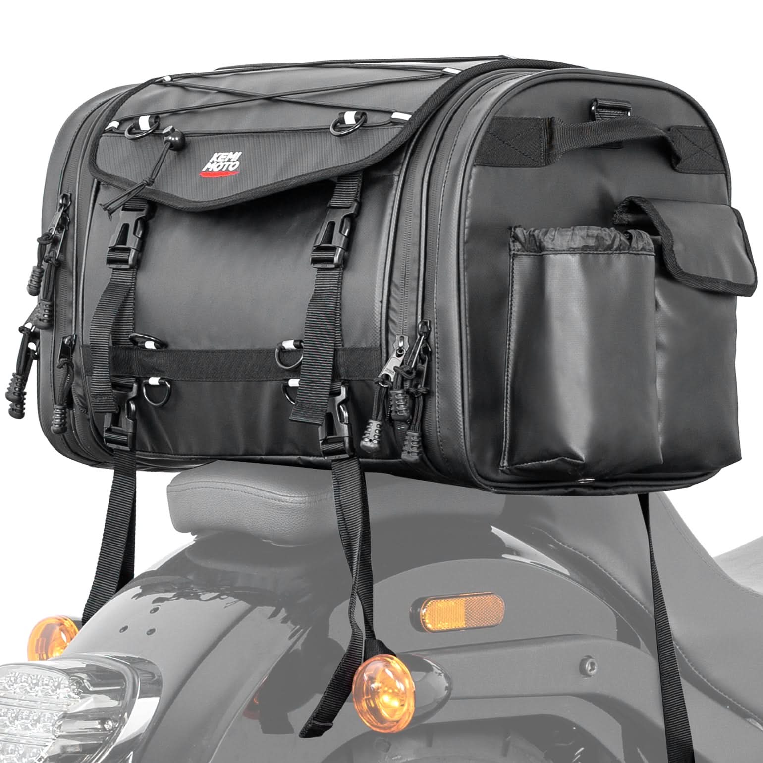 Photo of Motorcycle Travel Luggage Bags, 60L by Kemimoto - Premium for UTVs / Side by Sides