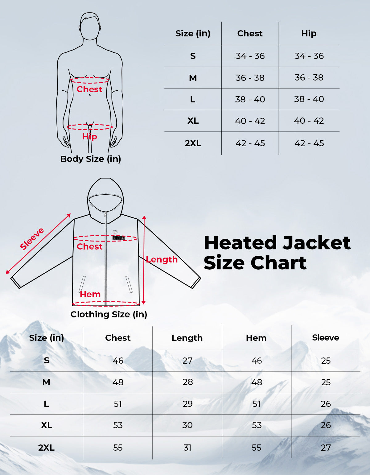 Photo of Heated Jacket with 12V 20000mAh Battery Pack by Kemimoto - Premium for UTVs / Side by Sides