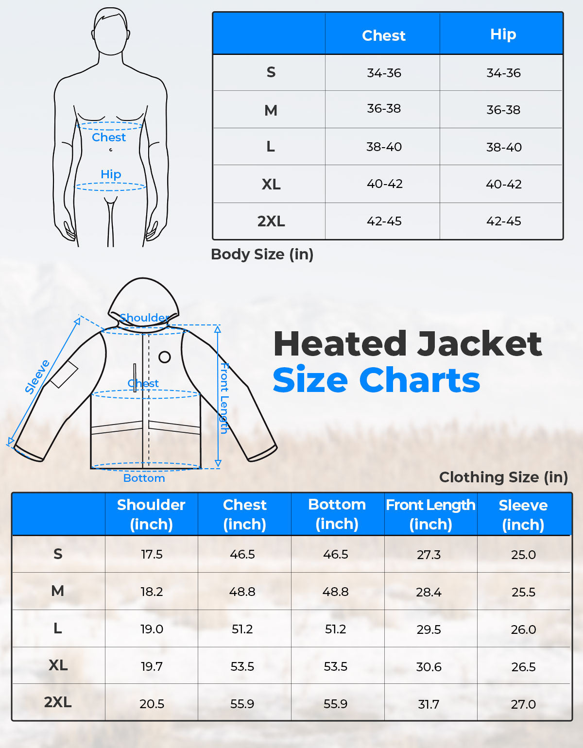 Photo of Kemimoto Hooded Heated Jackets with Battery Pack for Hunting Outdoor Hiking by Kemimoto - Premium for UTVs / Side by Sides