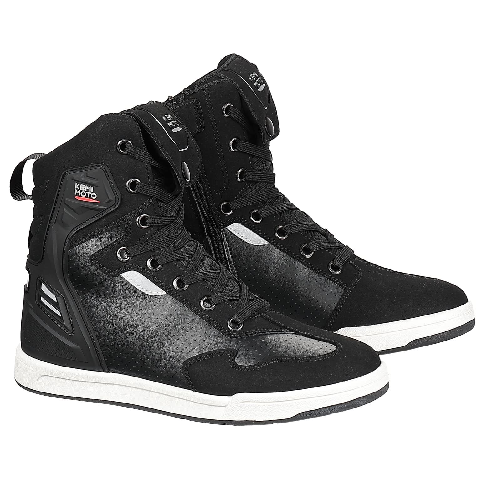 Photo of Men's Motorcycle Riding Boots Anti-Slip High Top Protective by Kemimoto - Premium for UTVs / Side by Sides