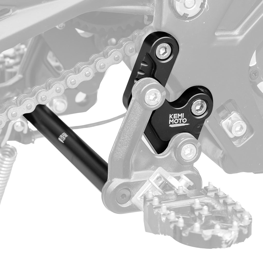 Photo of Kemimoto Foot Peg Extension Bracket Kits For Sur-Ron Light Bee Electric Bike by Kemimoto - Premium for UTVs / Side by Sides