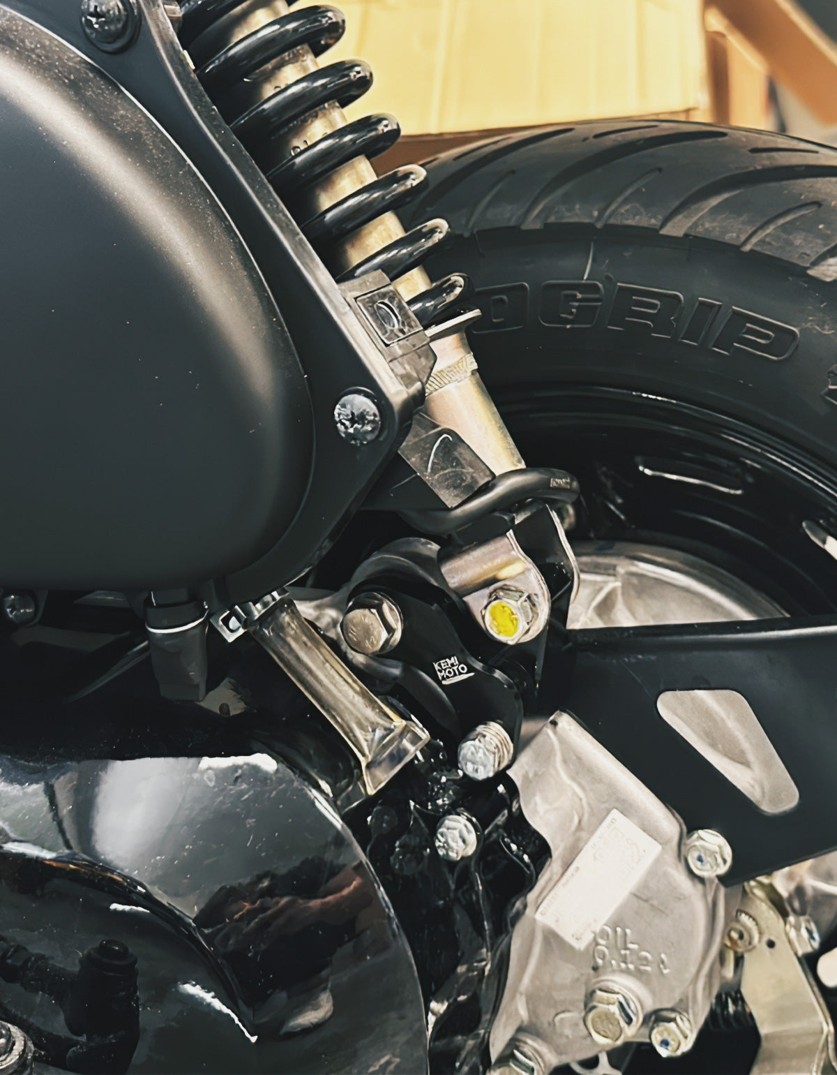 Photo of Motorcycle Rear Shocks Lowering Kit for Navi 2022-2025 by Kemimoto - Premium for UTVs / Side by Sides