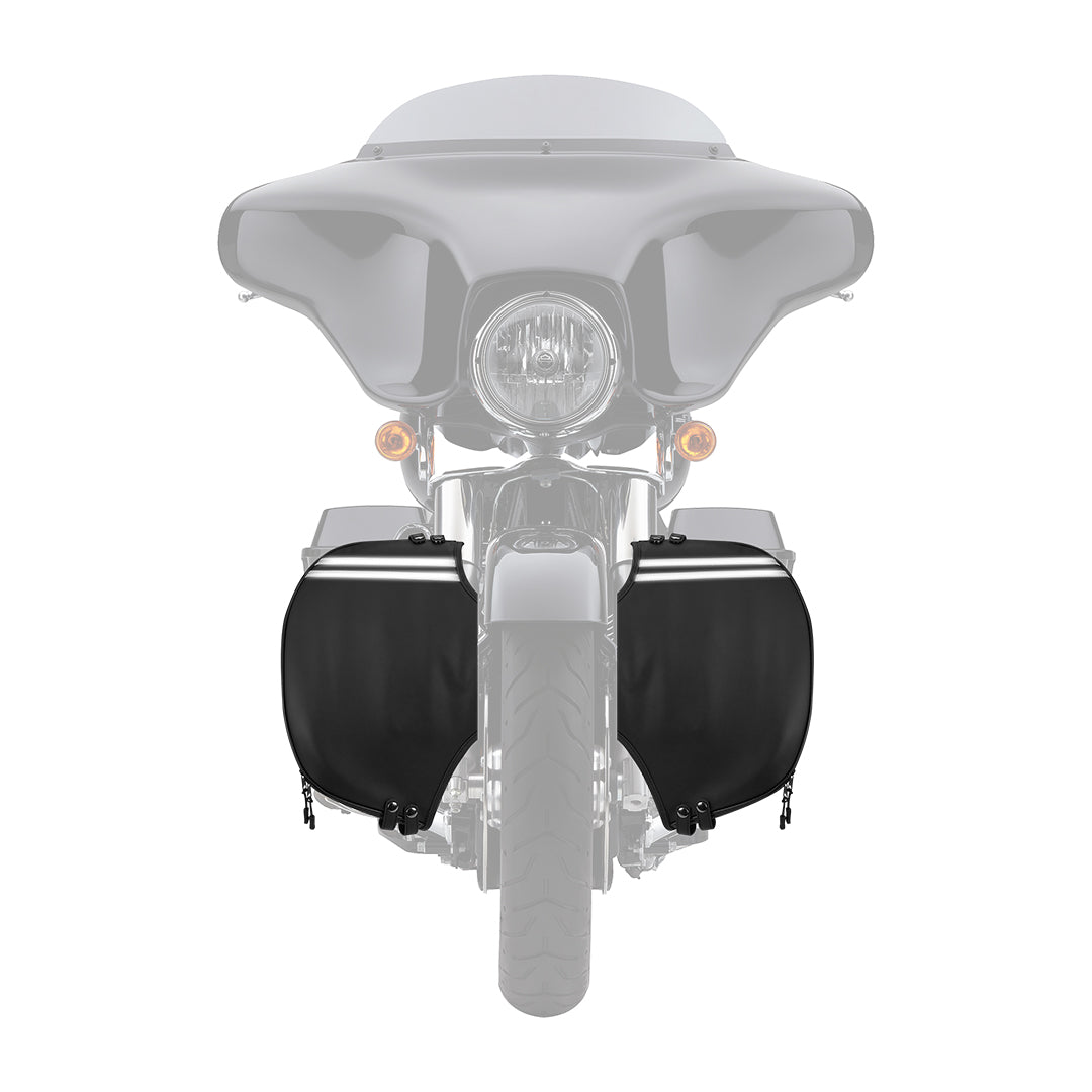 Photo of Motocycle Synthetic Leather Soft Lowers Chaps by Kemimoto - Premium for UTVs / Side by Sides