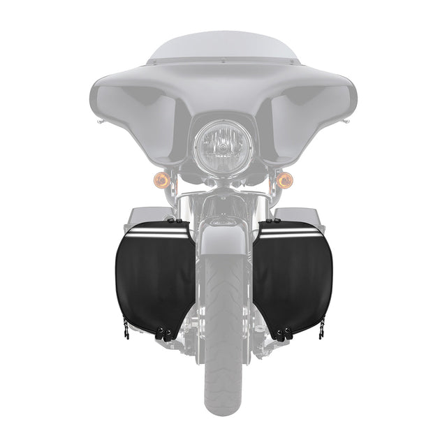 Photo of Motocycle Synthetic Leather Soft Lowers Chaps by Kemimoto - Premium for UTVs / Side by Sides