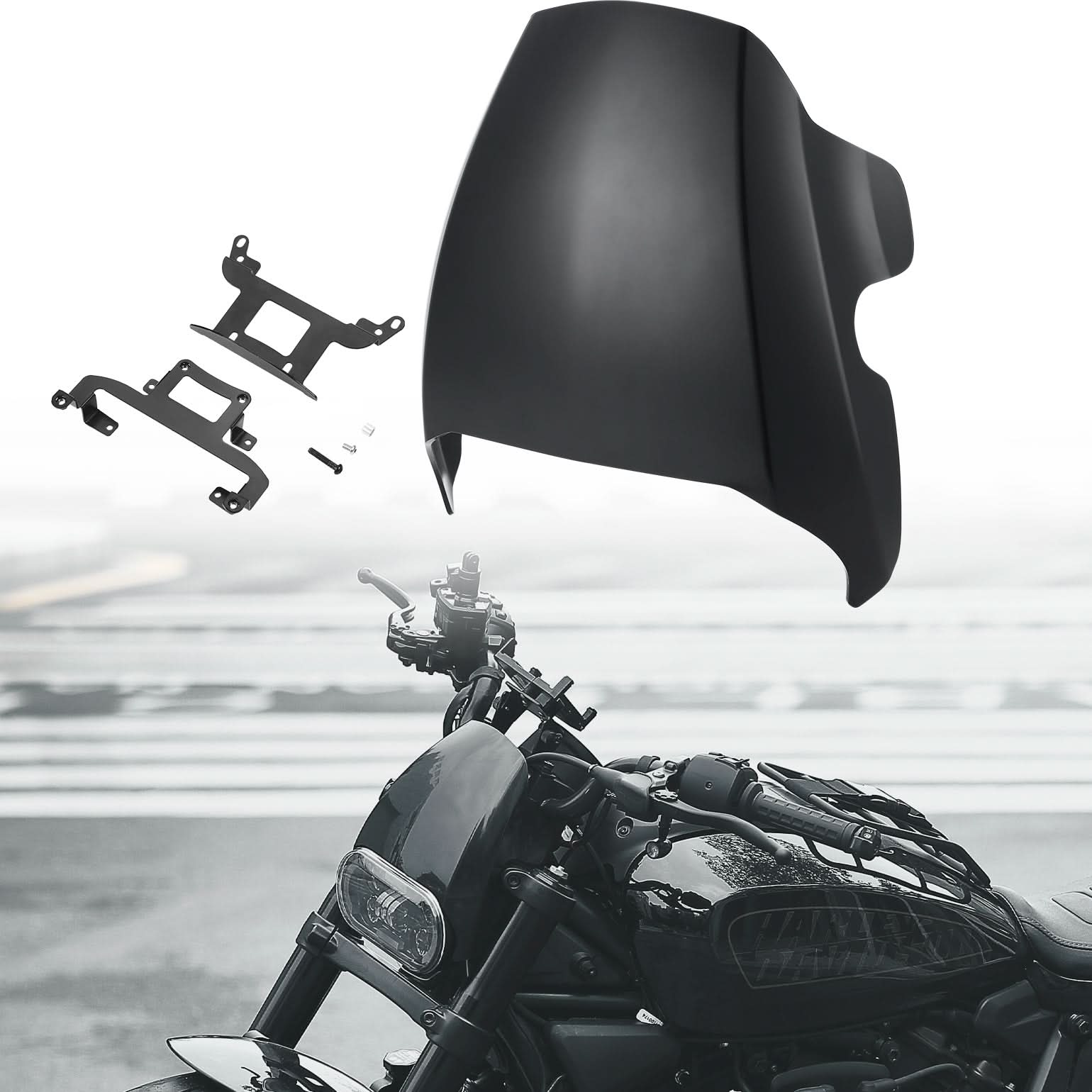 Photo of Motorcycle Fairing Kit for Sportster S 1250 by Kemimoto - Premium for UTVs / Side by Sides