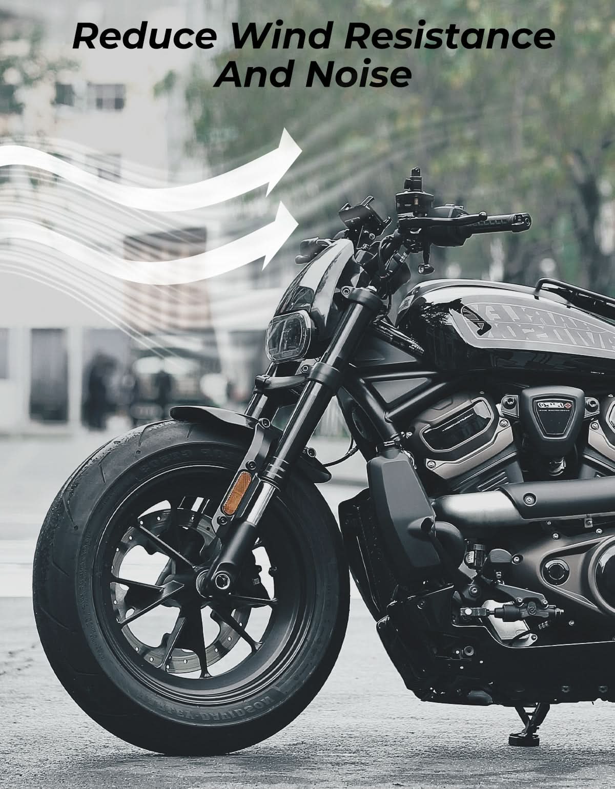 Photo of Motorcycle Fairing Kit for Sportster S 1250 by Kemimoto - Premium for UTVs / Side by Sides