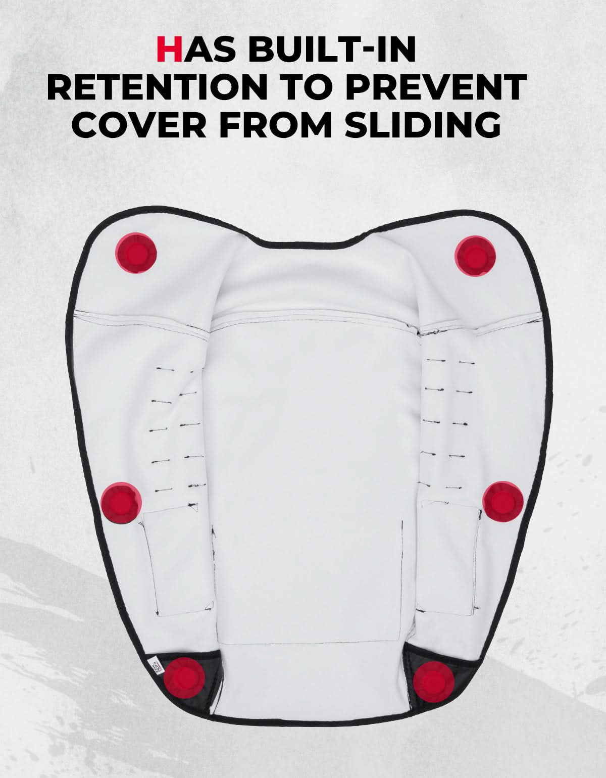 Photo of Motorcycle Fuel Tank Bag Cover for Touring Softail by Kemimoto - Premium for UTVs / Side by Sides