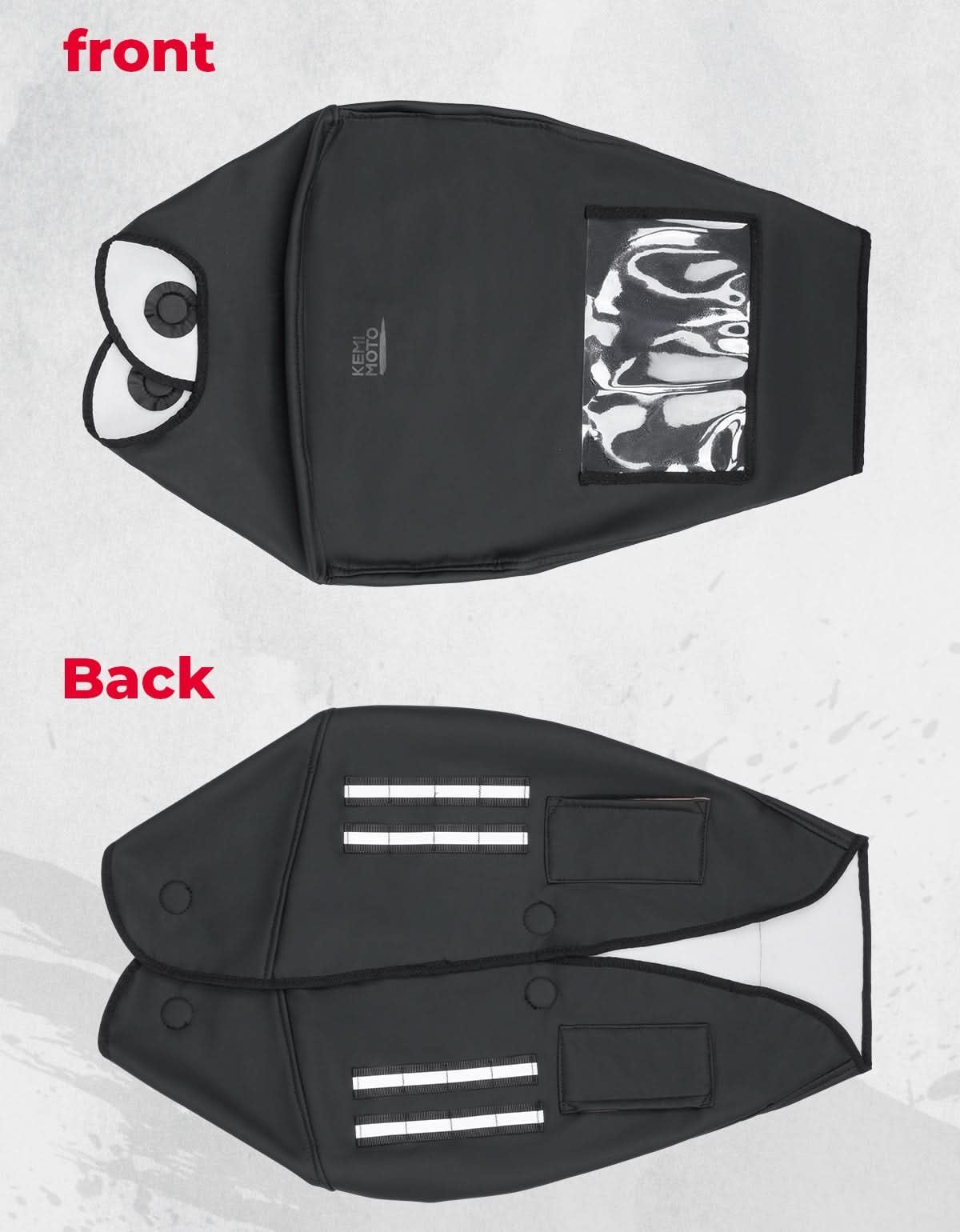 Photo of Motorcycle Fuel Tank Bag Cover for Touring Softail by Kemimoto - Premium for UTVs / Side by Sides