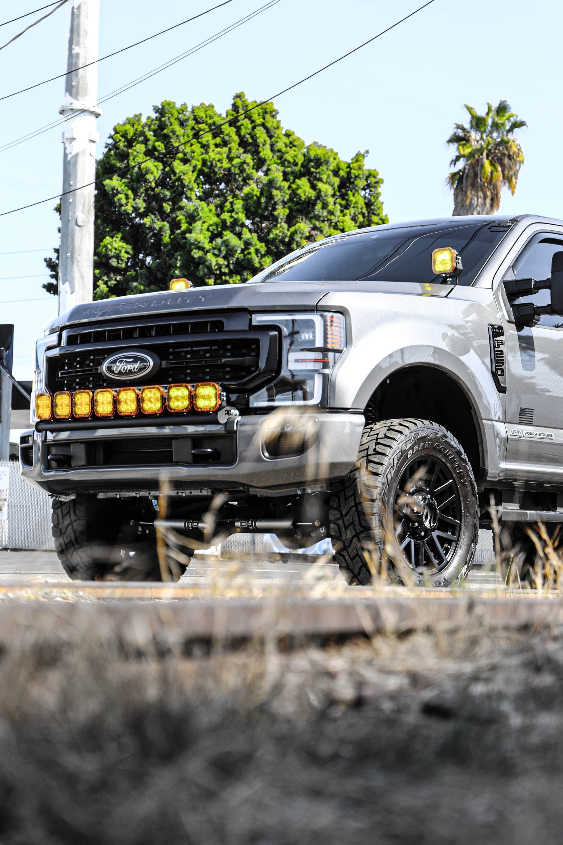 Photo of Mount Kit Only 2011+ F250 / F350 Superduty 8 Light Bracket by GGLighting - Premium for UTVs / Side by Sides