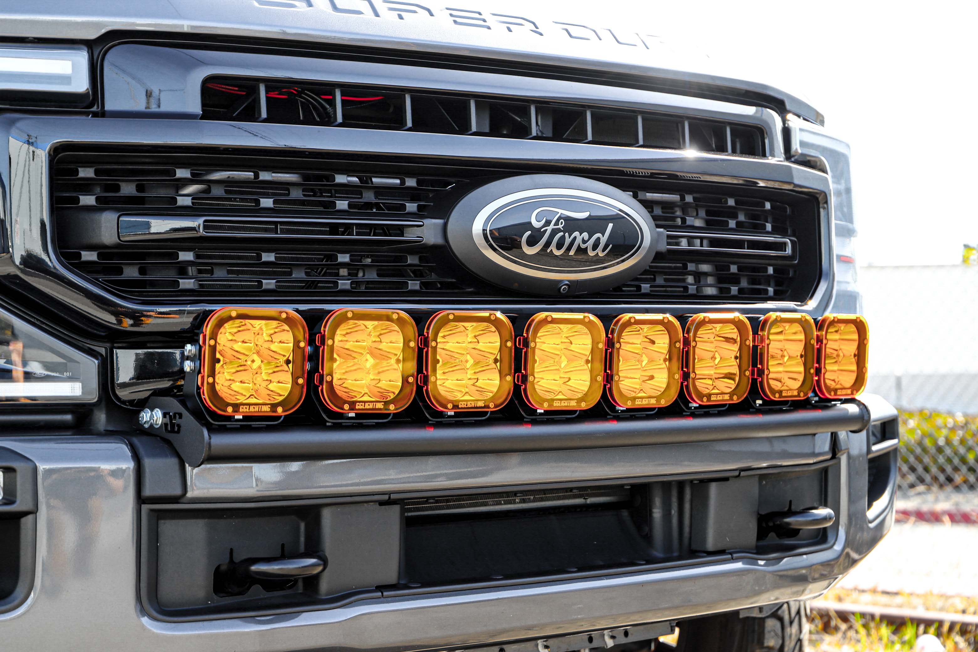 Photo of Mount Kit Only 2011+ F250 / F350 Superduty 8 Light Bracket by GGLighting - Premium for UTVs / Side by Sides