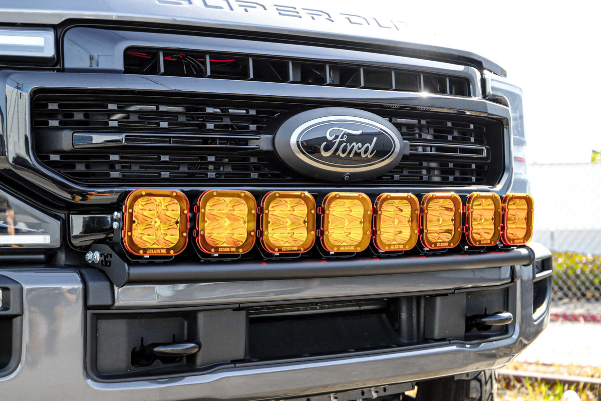 Photo of Mount Kit Only 2011+ F250 / F350 Superduty 8 Light Bracket by GGLighting - Premium for UTVs / Side by Sides