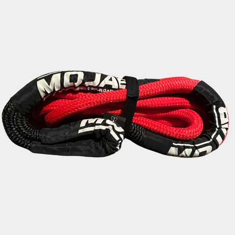 Photo of 1” x 30' Kinetic rope with storage bag (Lifetime Warranty) by MOJAB OFFROAD - Premium for UTVs / Side by Sides