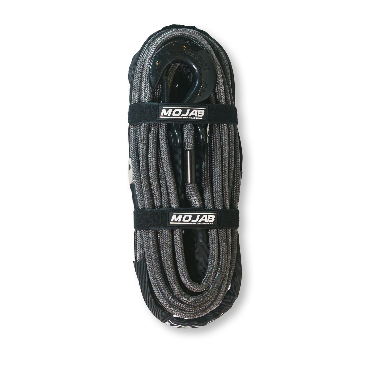 Photo of 1/2'' x 78' Double Braided Winch Rope with removeable forged winch hook by MOJAB OFFROAD - Premium Winches & Winch Mounts for UTVs / Side by Sides