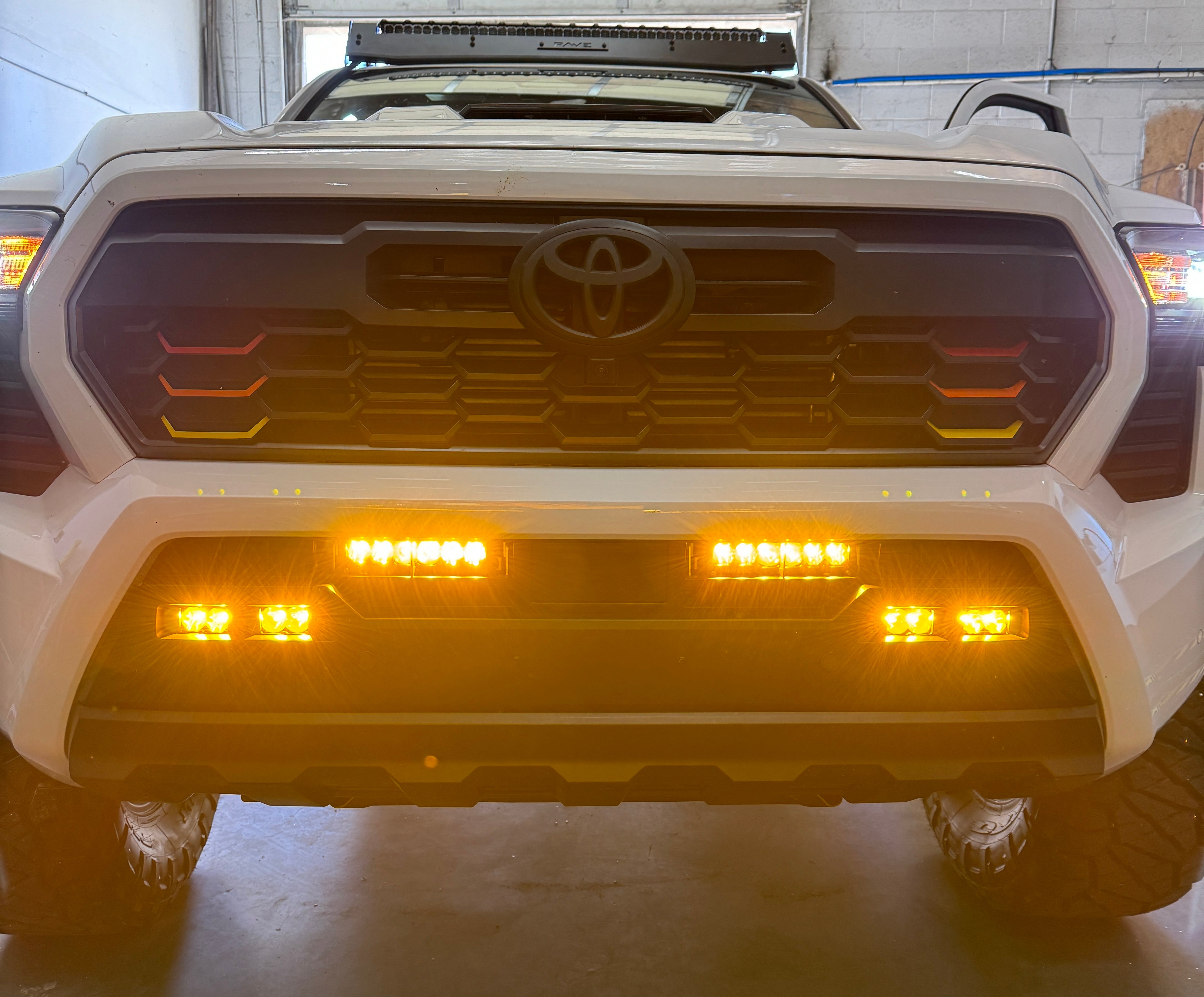 4th gen Toyota Tacoma (2024+) LED Fog Light Kit - Amber Lens (Low Power)