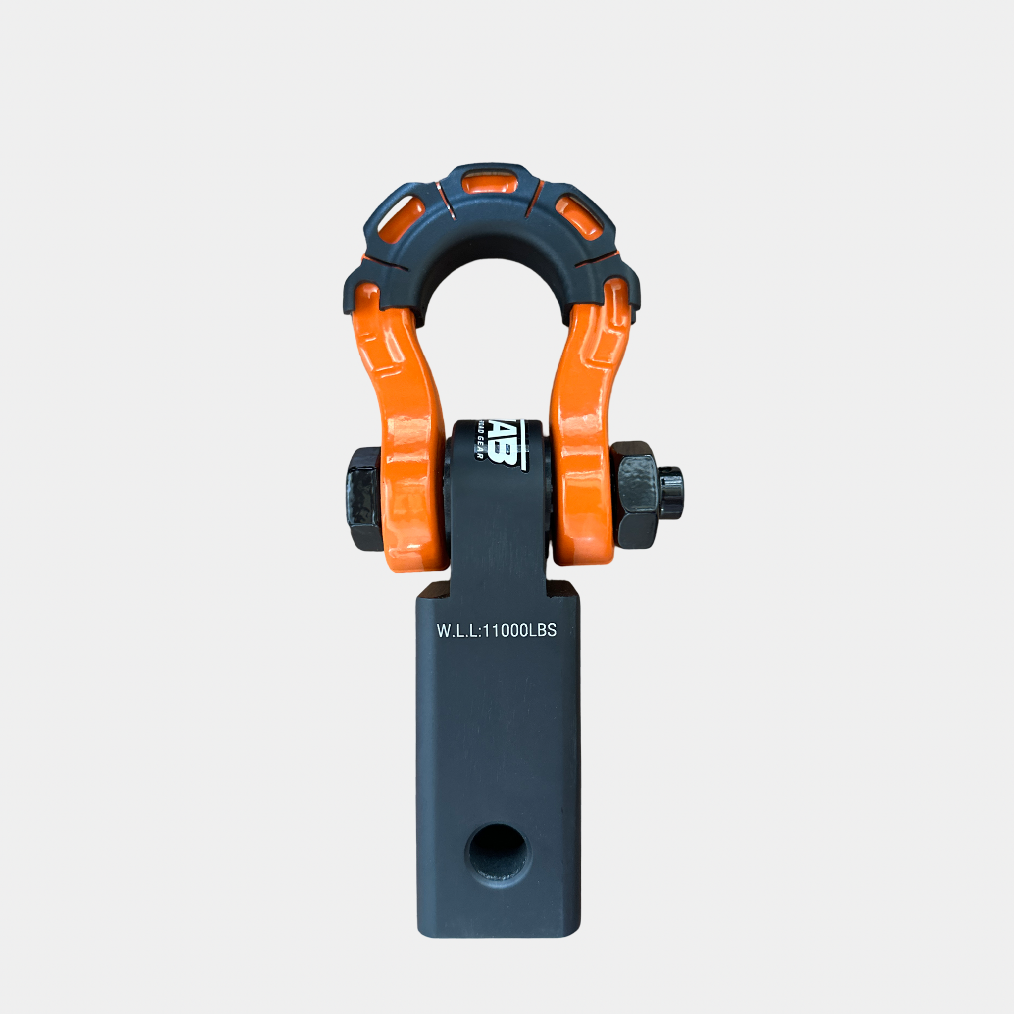 Photo of 2'' Aluminum Hitch Receiver with Steel D-Shackle (LIFETIME WARRANTY) by MOJAB OFFROAD - Premium for UTVs / Side by Sides