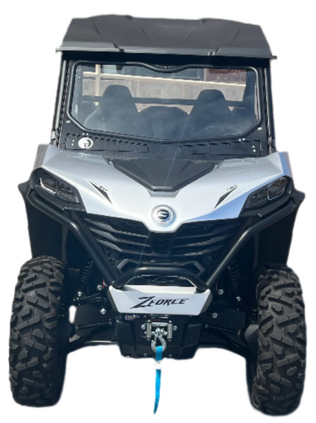 Photo of CF MOTO Z FORCE 950 SPORT FRONT WINDSHIELD 2023+ by Dirt Warrior Accessories - Premium Windshields for UTVs / Side by Sides