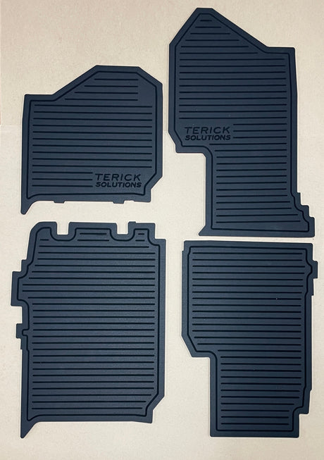 Photo of Kawasaki Ridge Crew Rubber Floor Mats by Terick Solutions - Premium UTV Rubber floor mats for UTVs / Side by Sides