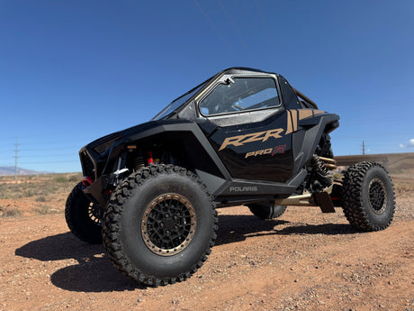 Photo of POLARIS RZR PRO R 2-SEAT 2025+ Cab Enclosure "THE VAULT" Upper Side Doors & Panels (Patent Pending) by Dirt Warrior Accessories - Premium for UTVs / Side by Sides