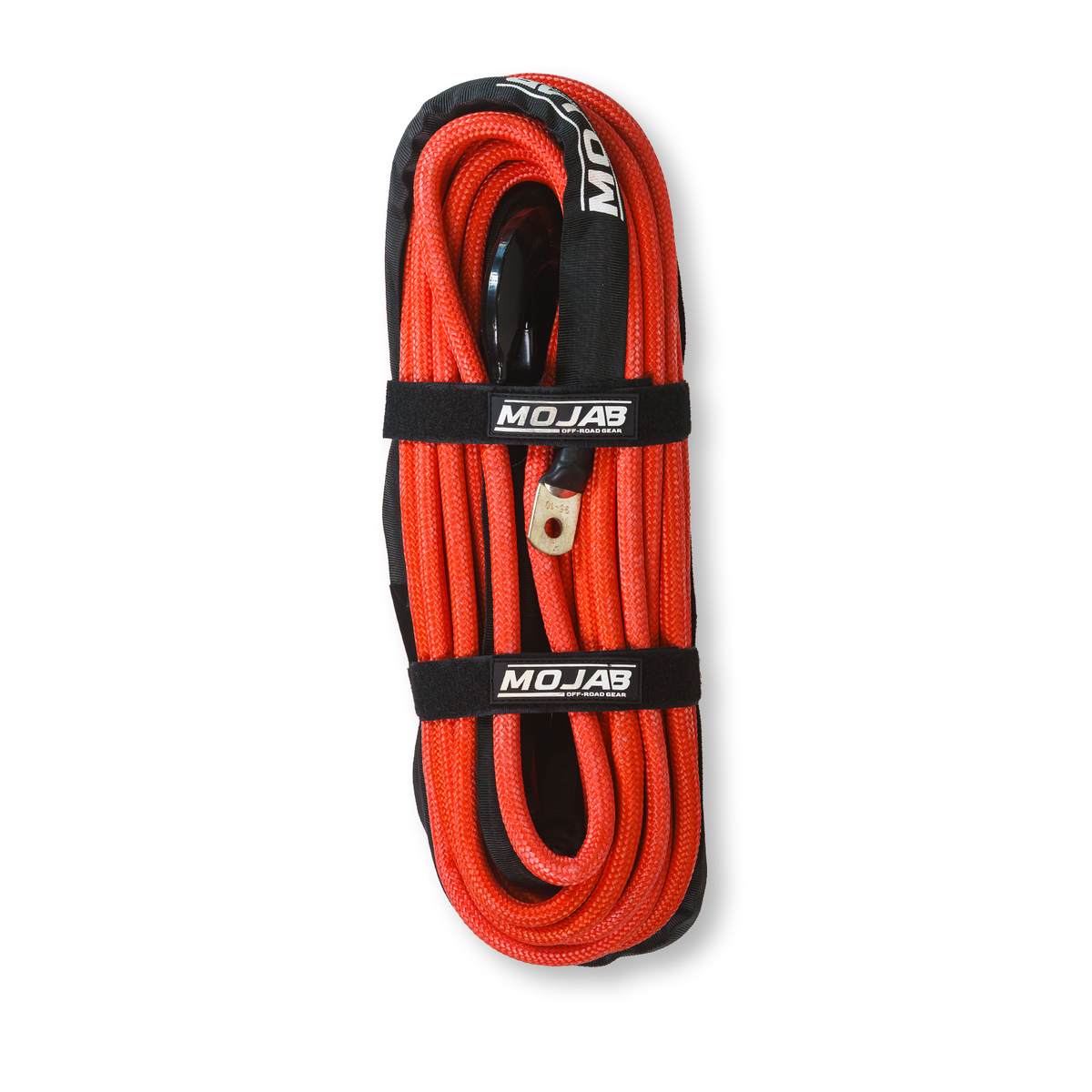 Photo of 1/2'' x 78' Double Braided Winch Rope with removeable forged winch hook by MOJAB OFFROAD - Premium Winches & Winch Mounts for UTVs / Side by Sides