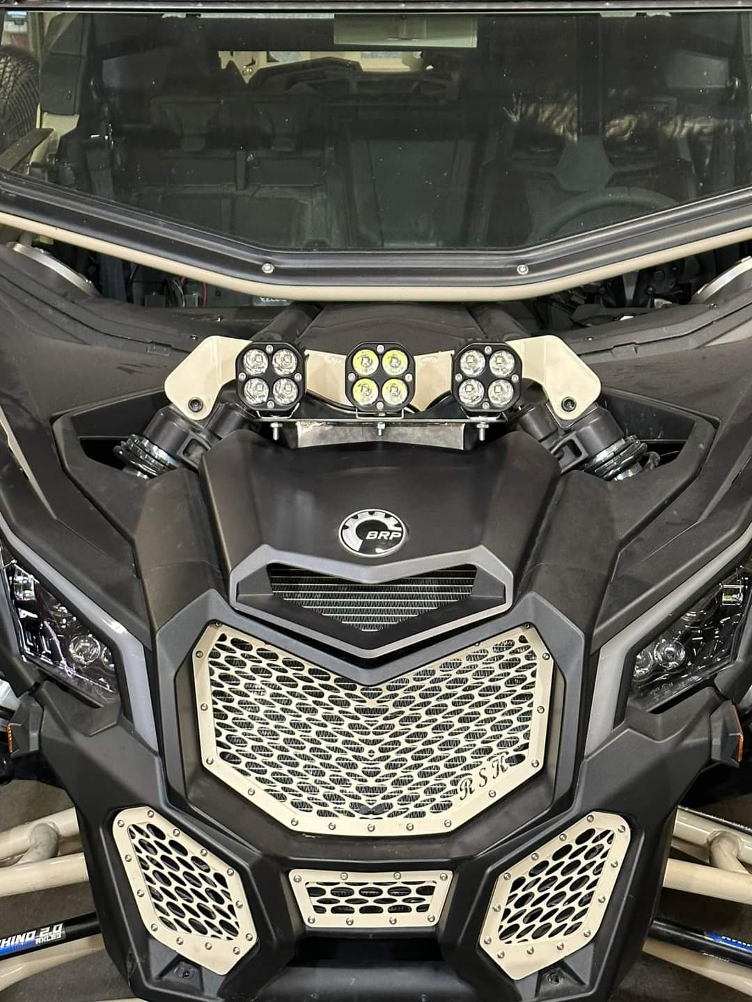 Photo of CanAm X3 Grille by RSK / Rebel Style Kustoms - Premium for UTVs / Side by Sides