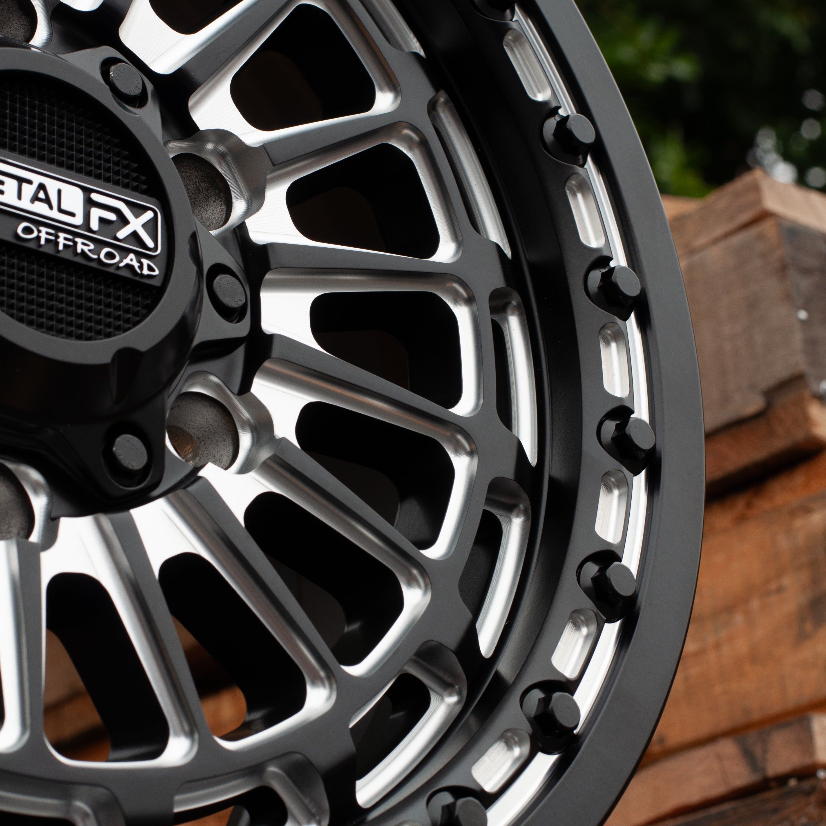 Delta 6R Beadlock - Superior Strength + Custom Style (Can-Am Maverick R 6-Lug)