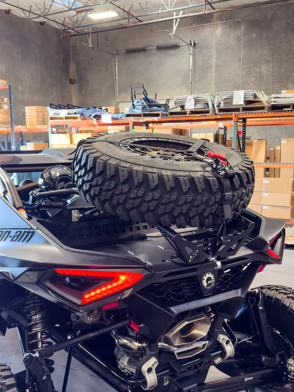 Can-Am Maverick R Spare Tire Carrier