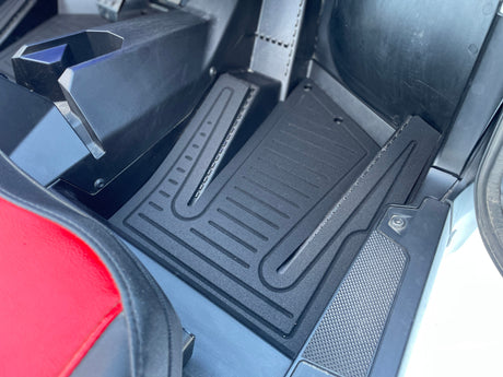 Photo of Polaris RZR XP 1000 Rubber Floor Mats by Terick Solutions - Premium UTV Rubber floor mats for UTVs / Side by Sides