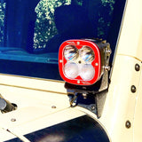 Ditch Bracket Jeep JK Lower Windshield Light