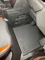 Photo of Polaris Xpedition Rubber Floor Mats - 3/8" Thick, Made in USA by Terick Solutions - Premium UTV Rubber floor mats for UTVs / Side by Sides