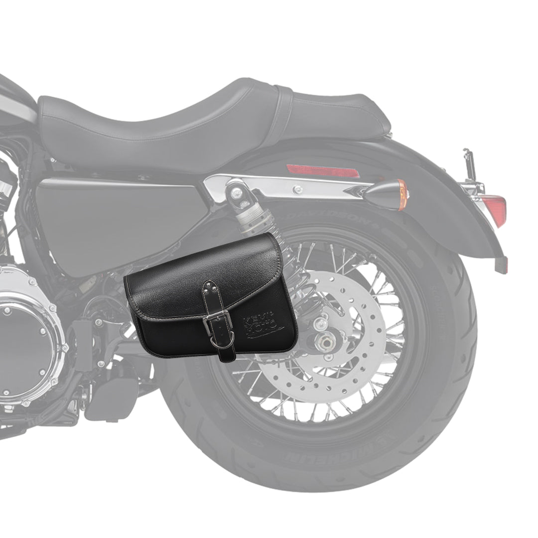 Photo of Swing Arm Saddle Bag for Sportster Rebel 300 500 by Kemimoto - Premium for UTVs / Side by Sides