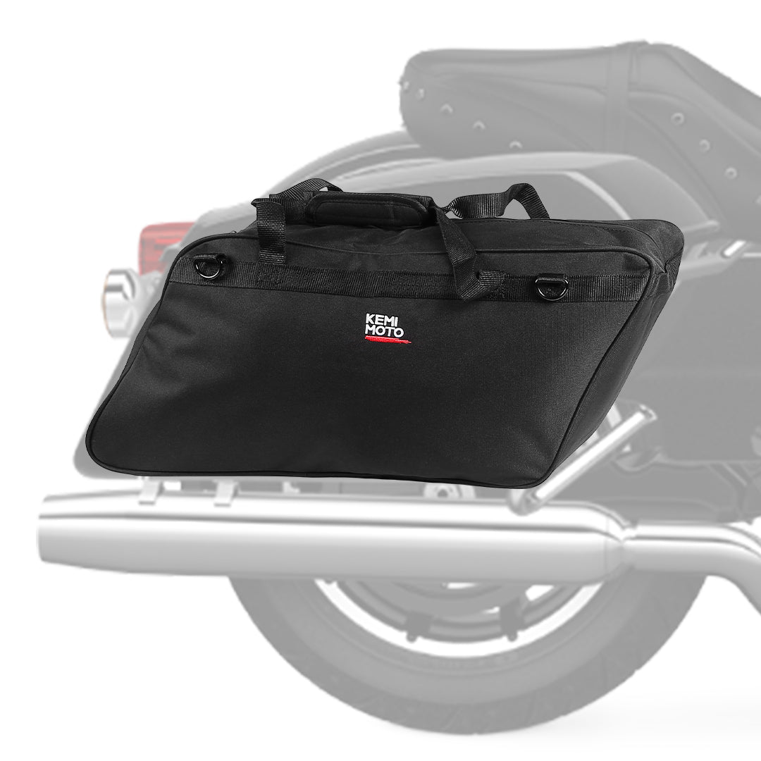 Photo of Street Glide Saddlebag Liners for Electra Glide Road King by Kemimoto - Premium for UTVs / Side by Sides