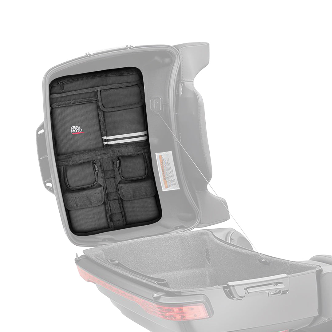 Photo of Tour Pack Lid Organizer for Road Glide Road King Electra Glide Street Glide Touring by Kemimoto - Premium for UTVs / Side by Sides