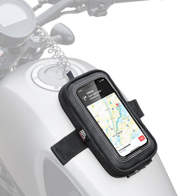 Photo of Motorcycle Magnetic Tank Bag for Cell phone up to 6.3 Inch by Kemimoto - Premium for UTVs / Side by Sides