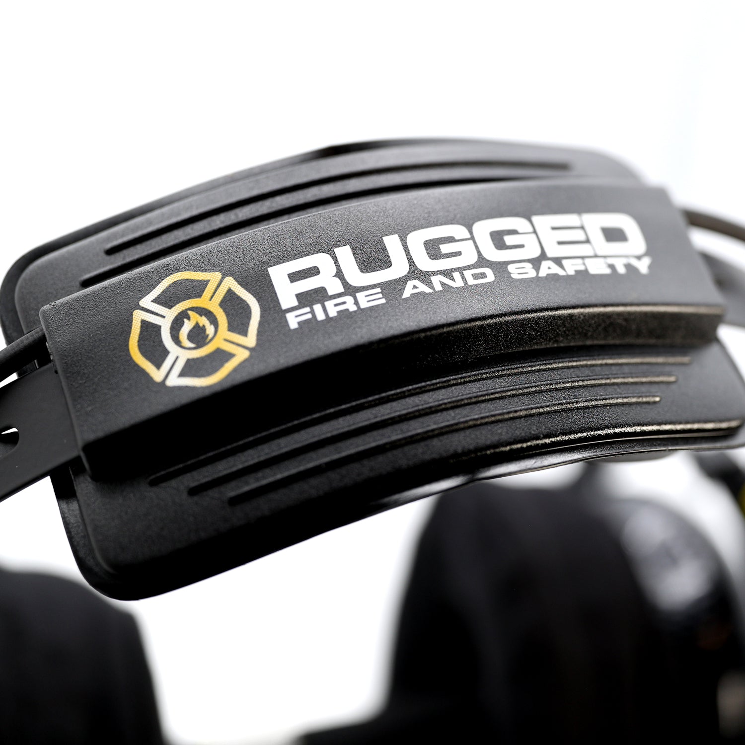 Photo of FHS Over-The-Head Fire Safety Industrial Headset by Rugged Radios - Premium for UTVs / Side by Sides