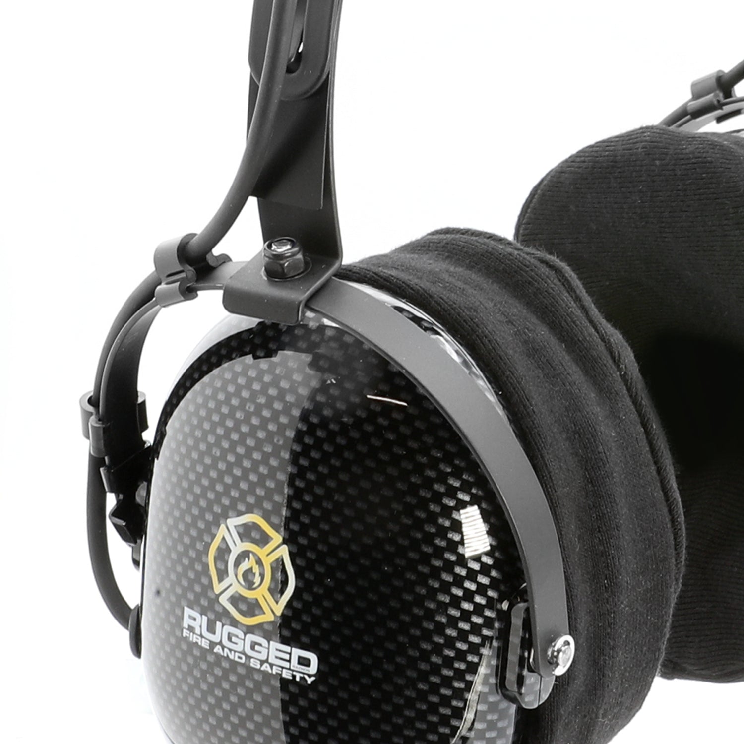 Photo of FHS Over-The-Head Fire Safety Industrial Headset by Rugged Radios - Premium for UTVs / Side by Sides