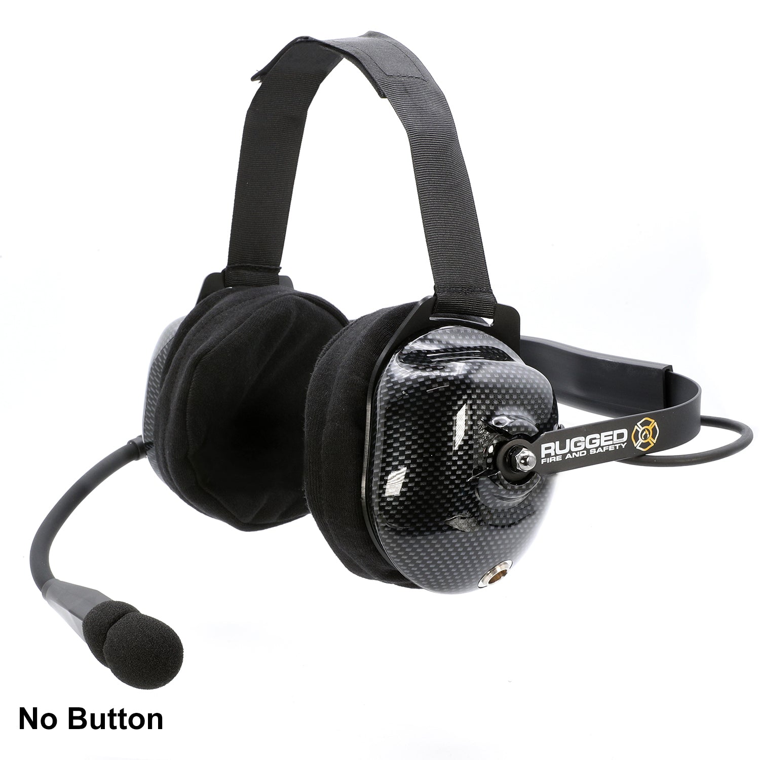 Photo of FHS Behind-The-Head Fire Safety Industrial Headset by Rugged Radios - Premium for UTVs / Side by Sides