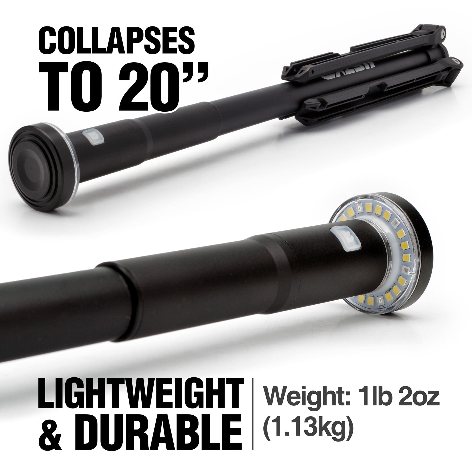 Photo of FLi-LITE 6.5' Telescoping Light by STKR Concepts - Premium Telescoping Light for UTVs / Side by Sides
