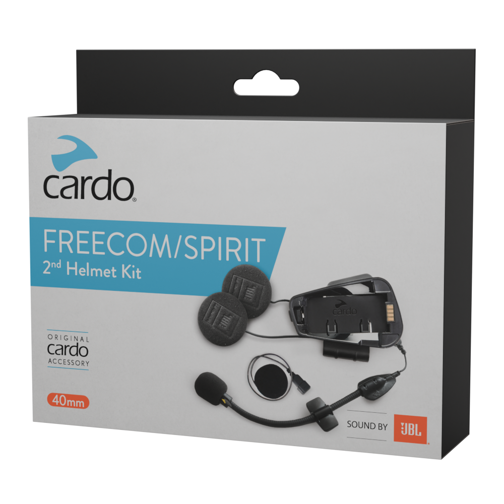 Photo of Cardo Freecom/Spirit JBL 2nd Helmet Kit by Cardo - Premium for UTVs / Side by Sides