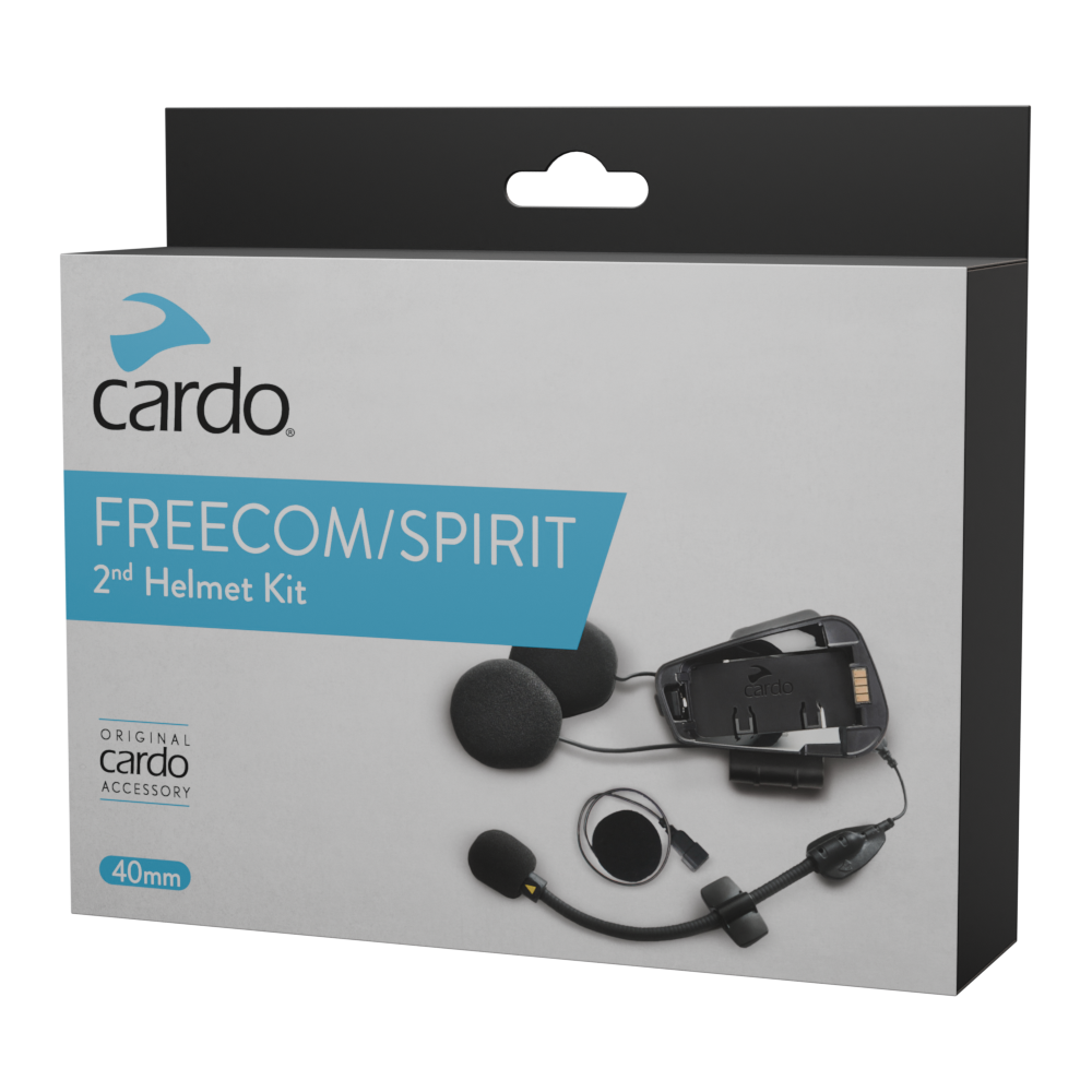 Photo of Freecom/Spirit 2nd Helmet Kit by Cardo - Premium for UTVs / Side by Sides