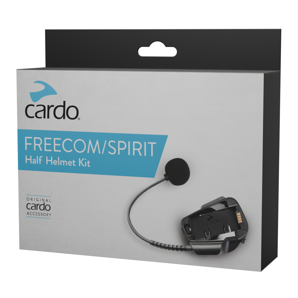 Photo of Freecom/Spirit Half Helmet Kit by Cardo - Premium for UTVs / Side by Sides