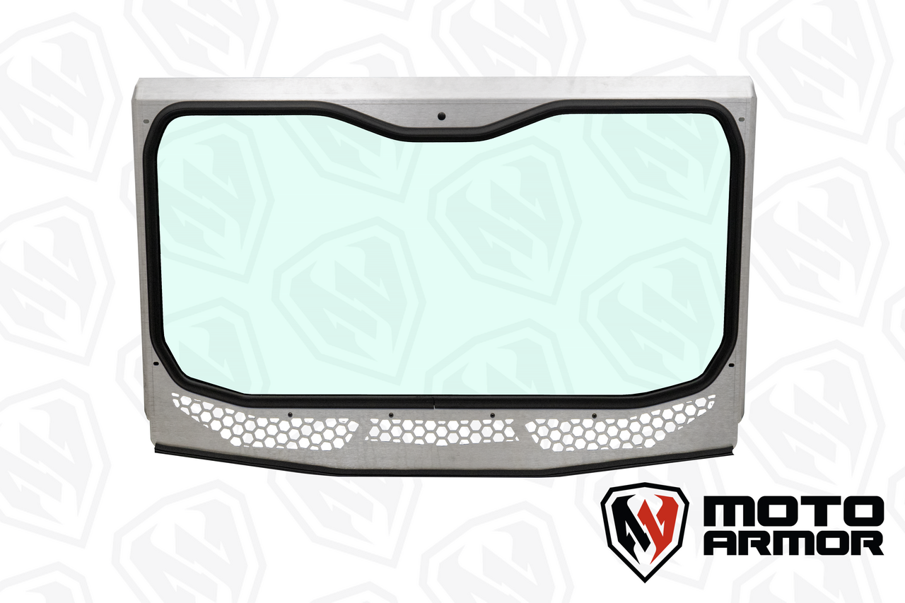 Photo of Moto Armor VOODOO KRX Full Glass Windshield by Moto Armor - Premium for UTVs / Side by Sides