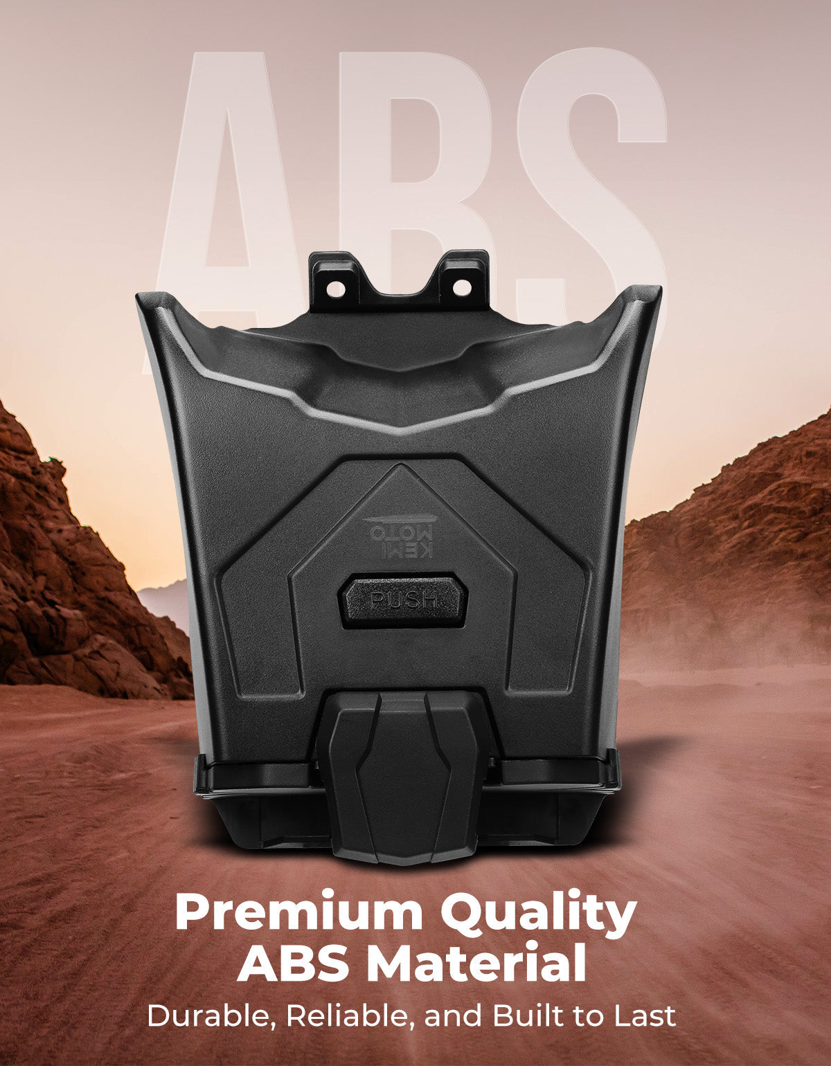 Photo of Tablet Holder With Storage Box for Can Am Maverick X3/Max by Kemimoto - Premium for UTVs / Side by Sides