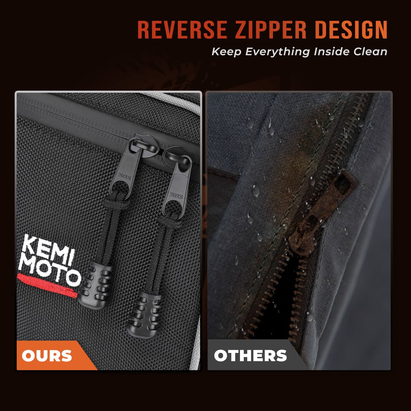 Photo of Tablet Holder & Front Door Strorage Bags for Can-Am Maverick X3 MAX by Kemimoto - Premium for UTVs / Side by Sides